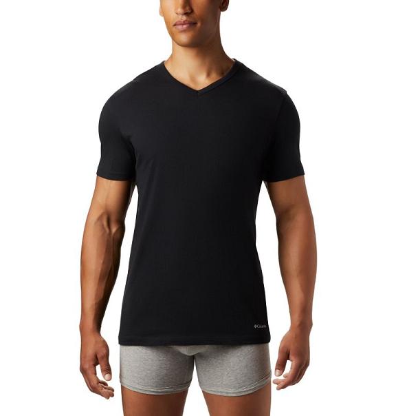 Columbia Classic T-Shirt Black For Men's NZ57182 New Zealand